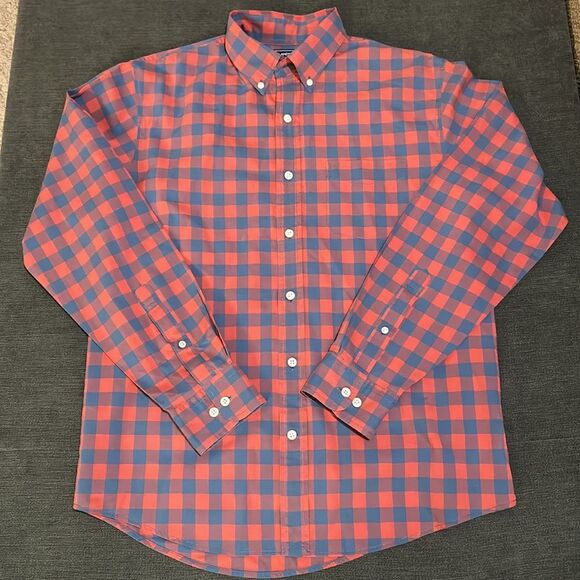 Lands’ End Men’s Dress Shirt Size Medium-15-15 1/2 - Picture 3 of 3